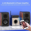 Fosi Audio BT30D Bluetooth 5.0 Stereo Audio Modtager Forstærker 2.1 Kanal Mini Hi-Fi Klasse D Integreret Amp 2X50 Watt