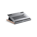 NÖRDIC bærbart stativ til bærbar computer med hub 2xUSB-A 3.1 2xUSB-C