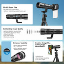 APEXEL Telecular 20–60x professionelt kompakt zoomobjektiv til smartphones