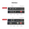 AV Access 4KIP100-KVM 4K KVM-extender over TCP/IP Ethernet op til 120 m, UHD 4K @ 30Hz 1080P@120Hz, 16 sæt DIP-switcher, EDID-funktion