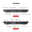 AV Access 8K DisplayPort KVM-switch til to computere til to skærme