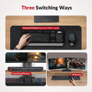 AV Access iDock B30 Dockingstation og KVM-switch 3 til 2, Dual 4K Monitor til laptop + 2st Desktop-PC'er, 4K@60Hz, 5xUSB-A, 1G Ethernet, 65W opladning til laptop, Lyd/Mikrofon, EDID