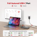 AV Access iDock B30 Dockingstation og KVM-switch 3 til 2, Dual 4K Monitor til laptop + 2st Desktop-PC'er, 4K@60Hz, 5xUSB-A, 1G Ethernet, 65W opladning til laptop, Lyd/Mikrofon, EDID