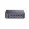 AV Access-dockingstation og KVM-switch 2 til 2 USB-C til HDMI, 4K60Hz, 6x USB-A, 1x USB-C PD 100W, 1x 3,5 mm AUX, 1x SD-kortlæser, 2x60W PD