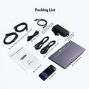 AV Access iDock B30 Dockingstation og KVM-switch 3 til 2, Dual 4K Monitor til laptop + 2st Desktop-PC'er, 4K@60Hz, 5xUSB-A, 1G Ethernet, 65W opladning til laptop, Lyd/Mikrofon, EDID