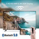 Android Google TV-certificeret 4K-streamer, mediaplayer-box med stemmeassistent, fjernbetjening, indbygget Chromecast og smart home-kontrol