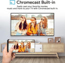 Android Google TV-certificeret 4K-streamer, mediaplayer-box med stemmeassistent, fjernbetjening, indbygget Chromecast og smart home-kontrol