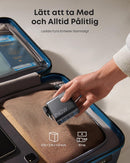 Anker 140W USB-C 4-Port Multi-Devices GaN-oplader, Touch Control, kompatibel med MacBook, iPhone 17/16/15, Samsung, Pixel og flere