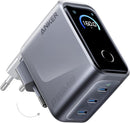Anker Prime 160W USB C Charger, 3-Port GaN, Smart Display, Touch Control | Compact Laptop Charger, Ultra Fast 140W Charging at 1 Port, for MacBook Pro