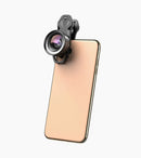 Apexel Mobiltelefon Linsekit 2-i-1 Linsekit 120° Vidvinkel 10X Makrolinse