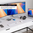 CalDigit E5 Thunderbolt 5 Element 5 Hub 9-porte 4x Thunderbolt 5/USB4 v2-porte 3x USB-A & 2x USB-C 10G, Single 8K, Dual 6K/8K, Dual 4K@240Hz, 90W