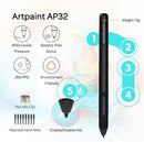 Digital Drawing Board 16,5x10cm med pen Windows Mac Android Chrome