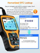 Enhanced OBD2 Scanner, Vehicle Code Reader for Check Engine Light, Automotive OBD II Scanner Fault Diagnosis