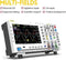 FNIRSI-1014D Desktop Oscilloskop 100MHZ*2 1GS/s 2 i 1 Dobbelt Kanal Digitalt Oscilloskop 10MHZ Signalgenerator