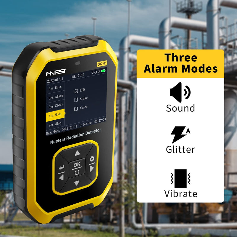 FNIRSI GC-01 Geigermåler - Dosimeter med LCD Display