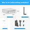 Fosi Audio BT30D-S Bluetooth 5.0 Stereo Audio Modtager Forstærker 2.1 Kanal Mini Hi-Fi Klasse D Integreret Amp 2X50 Watt