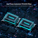 Fosi Audio Hi-Fi Bluetooth 5.0 Stereo Audio Receiver Forstærker 2.1 Channel Class D Integreret Amp 2X165W