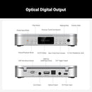 Fosi Audio Merak CD-afspiller Bærbar HiFi CD-afspiller til hjem og skrivebord med USB CD-ripping