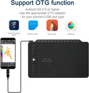 GAOMON Grafisk Tegneplade 12" med 8 genvejsknapper & 13 multimedieknapper