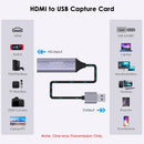 HDMI 4K 30Hz til USB3.0 adapter til videooptagelse USB-A og USB-C