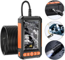 Industrial Endoscope, 10m double lens 4.3" IPS Digital 1080P HD Camera with 8 LED Lights, IP67 Waterproof Snake Camera