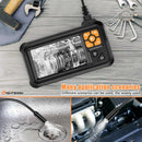 Industrial Endoscope, 4.3 Inch 5m IPS Digital Endoscope Camera, 1080P HD Camera with 8 LED Lights, IP67 Waterproof Snake Camera