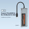 MAIWO 1 til 6 dockingstation 1xNVMe/SATA 1xHDMI 4K60Hz, 2xUSB-A 1xUSB-C 5Gbps 1xUSB-C PD100W