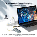 MAIWO 1 til 6 dockingstation 1xNVMe/SATA 1xHDMI 4K60Hz, 2xUSB-A 1xUSB-C 5Gbps 1xUSB-C PD100W