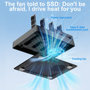 MAIWO 4-bay M.2 NVMe SSD USB4.0 Dock, Kloner/Duplicator, Understøtter 1-til-3 Offline-kloning & Software RAID, 40Gbps kompatibel med Thunderbolt 4/3