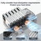 MAIWO 6x HDD klonings- og dockingstation, 2,5"/3,5" SATA HDD, USB-C 3.0 5Gbps