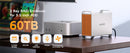 MAIWO 2-bay SATA RAID kabinet til 3,5" HDD, lynhurtig 5Gbps, RAID 1/0/JBOD, 2x30TB