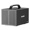 Maiwo K35274A Quad Bay 3,5" SATA HDD-kabinet USB-C Gen2 10G Windows 10/11 MacOS