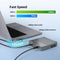 Maiwo 4-slot M.2 NVMe SSD dockingstation med kloningsfunktion, USB 4.0 Type-C 40Gbps