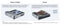 Maiwo 4-slot M.2 NVMe SSD dockingstation med kloningsfunktion, USB 4.0 Type-C 40Gbps