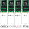 Maiwo K1687S Aluminium M.2 SATA SSD til USB C GEN2 10Gbps kabinetter ekstern storage B-tasten og B & M Key Support UASP, TRIM og 6Gbps SATAII