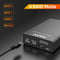 Maiwo K25682 USB 3.1 GEN1 5Gbps ekstern RAID0, 1, BOD storage cabinet 2x2,5 SATA-HDD SSD 7/9,5 mm op til 2 TB understøtter UASP USB-kabel type B til A