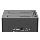 Maiwo K3082C C USB 3.1 GEN2 10Gbps Docking 2x 2,5 3,5 SATA-harddisk SSD op til 20TB med understøttelse af UASP, støtte SATAIII 6Gbps