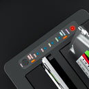 Maiwo K3082C C USB 3.1 GEN2 10Gbps Docking 2x 2,5 3,5 SATA-harddisk SSD op til 20TB med understøttelse af UASP, støtte SATAIII 6Gbps