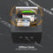 Maiwo K3082H USB 3.1 GEN1 5Gbps dockingstation 2st 2,5-3,5 SATA-harddisk SSD 2x16TB med understøttelse af UASP 3xUSB3.1 hub