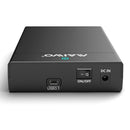 Maiwo K3568G2 USB 3.1 GEN1 5Gbps ekstern storage kapslinger til 1. 3,5 SATA-harddisk op til 8 TB med understøttelse af UASP USB-kabel medfølger