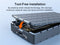 Maiwo USB4.0 NVME Eksternt kabinet 8tb m og B&M Key 2280