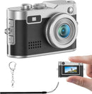 Mini HD Kamera – 0,96" skærm, 2MP fotoopløsning og 1080P video, 200mAh batteri