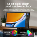 NÖRDIC 0,5m bidirektionel USB-C til DisplayPort 2.1 kabel 16K60Hz 8K240Hz/120Hz 4K240/165/144/60 HDR HDCP2.3
