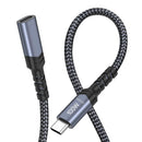 NÖRDIC 1m USB3.2 Gen2 USB-C forlængerkabel han til hun 10Gbps 5A 100W Thunderbolt3