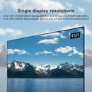 NÖRDIC 1 m nylonflettet DisplayPort 2.1 kabel DP80 UHBR20 80Gbps 16K/10K/8K@60Hz 4K@165/144Hz DSC 1.2a HDR HDCP 2.2 FreeSync G-Sync