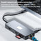 NÖRDIC 1 til 10 USB-C dockingstation 2xHDMI 4K60Hz 3xUSB3.0, 1xUSB-C, 1xRJ45 GigaLan, 1xPD100W, 1xSD & 1xMicroSD