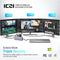 NÖRDIC 1 til 11 USB-C dockingstation til tredobbelte skærme 2xHDMI 4K30Hz, 1xVGA Mac M1 M2 PD 100W Thunderbolt 3 & 4