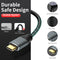 NÖRDIC 20m Aktiv USB 3.0 A til C Kabel, 5Gbps Super Speed USB-kabel Kompatibel med VR, Kamera, Dockingstation og mere