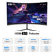 NÖRDIC 20m aktiv AOC optisk fiberkabel HDMI 2.1 4K 8K 60Hz 120Hz 48 Gbps Dynamic HDR eARC, VRR kompatibel med RTX 3080 3090
