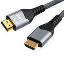 NÖRDIC 2m HDMI 2.2 kabel 96 Gbps, understøtter 16K 60Hz, 8K 240Hz, 4K 480Hz, HDCP 2.2 & 2.3, DTS:X, Dynamic HDR10+ og eARC